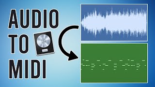 How to Convert Audio to MIDI - Logic Pro X Tutorial