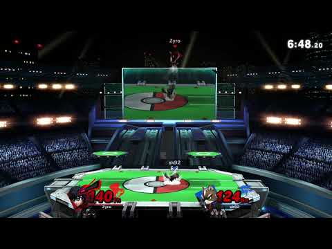 Game Nest Smash It Up: Zyro (Joker/Lucina) vs SK92 (Wolf/Fox) - Losers Round 5 [Offstream]