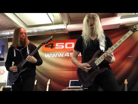 Jeff loomis and Keith Merrow - guitar clinic - Conquering Dystopia ( Arch Enemy, ex Nevermore ) 2017