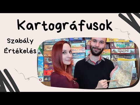 Kartográfusok társasjáték játékbemutató és szabályismertető - Társasozz Okosan!