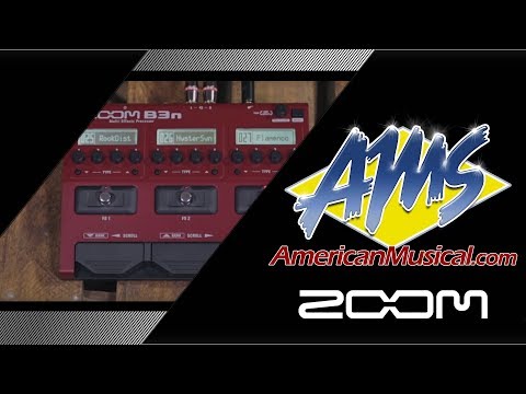 Zoom B3n Patches Demo - American Musical Supply