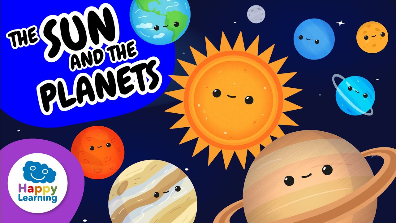 🌞🚀 Discover the Sun and Planets of our Solar System | Educational Videos @HappyLearningENG