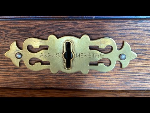 Part 2 of Angus Menstrie Edwardian Roller Top desk restoration, repair and upgrade