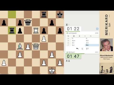 NAuči od majstora 532.  -  PRIMLJENI DAMIN GAMBIT