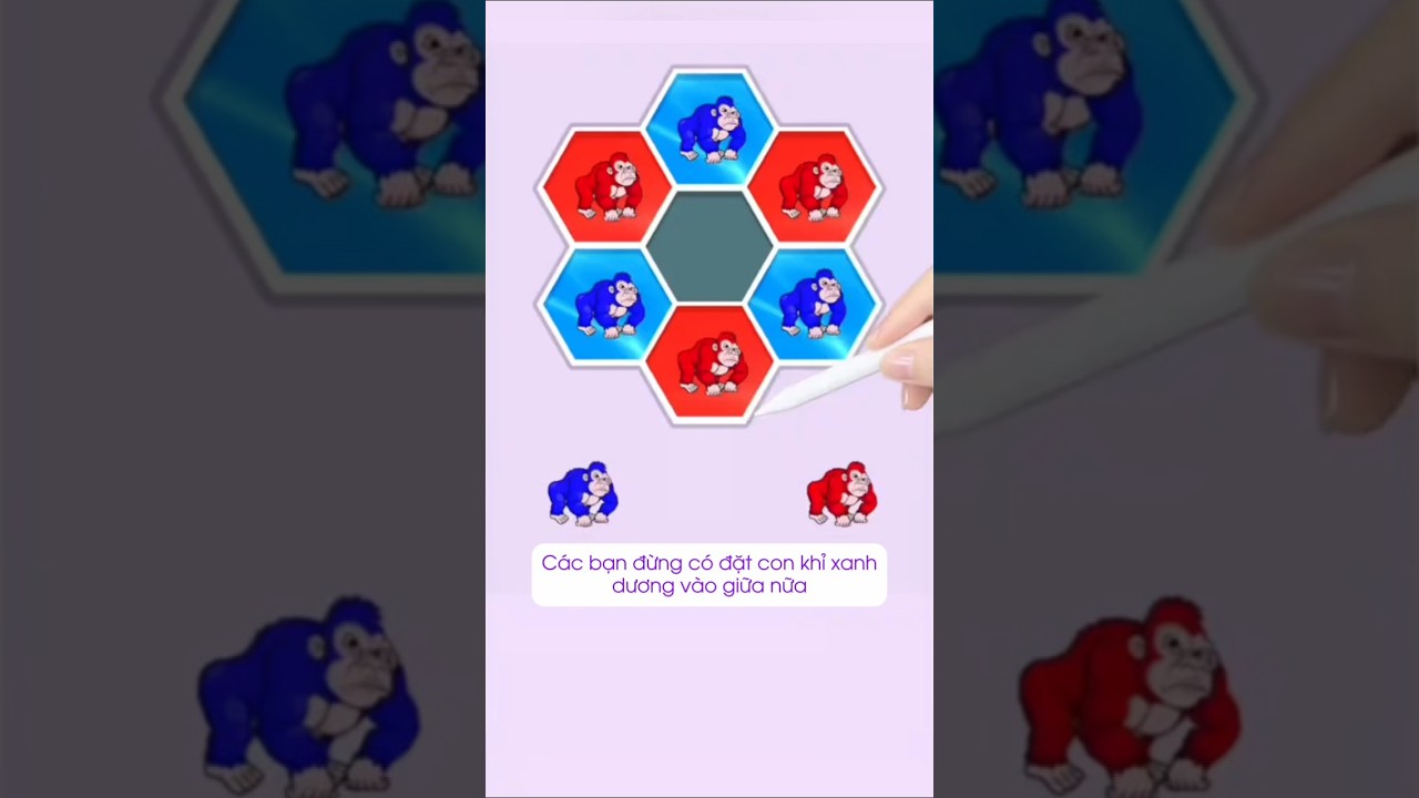 Xếp hình khỉ đột 200 IQ