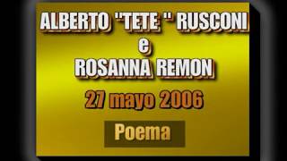 Tete Rusconi y Rosanna Remon - Poema - Milonga "El Yaguaron" Savona