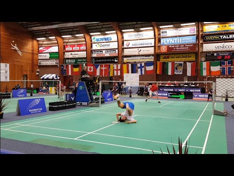 Badminton Men's Singles - David Kim vs Joshua Magee Match Highlights