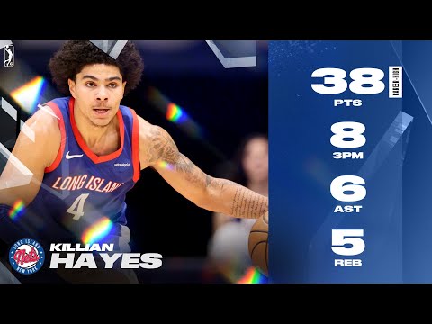 Killian Hayes Unleashes With 38 Points vs. Memphis Hustle