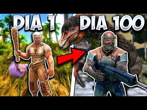 Passei 100 Dias no ARK