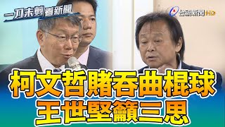 Re: [討論] 柯文哲：跟王世堅賭曲棍球