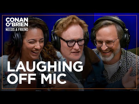 Conan Berates Sona & Gourley For Laughing Off Mic | Conan O'Brien Needs A Friend