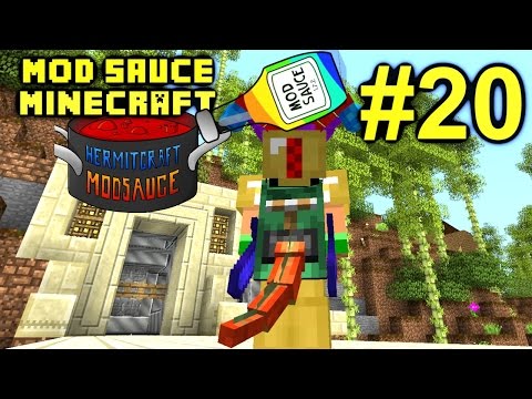 Minecraft Mod Sauce Ep. 20 - New Mods !!! ( HermitCraft Modded Minecraft )