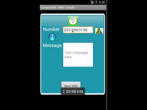 Free SMS Canada Video
