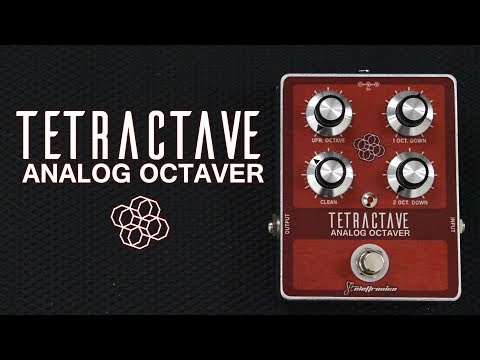 FTelettronica Tetractave Analog Octaver Red / Bordeaux image 4