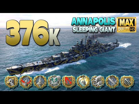 Cruiser Annapolis: Huge 4,5k BXP game - World of Warships