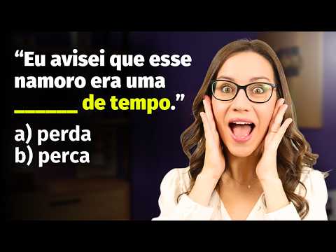 🎯 Teste BÁSICO de PORTUGUÊS! Você acerta essas 10 questões FÁCEIS? ✅