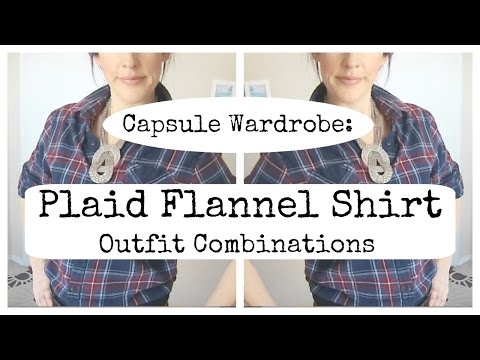 Ways to Wear a Plaid Flannel Shirt