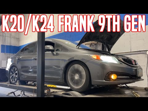 K20 / K24Z Frankenstein 9th Gen Civic Si Dyno Tune
