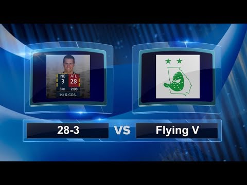 28-3 vs Flying V - Quarter Finals - Georgia Kickball Open #GKO2017