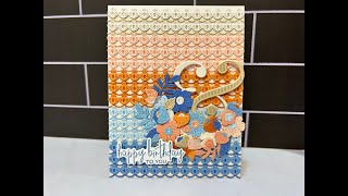 Spellbinders Clubs Card - New to me dies mixed with Betterpress!