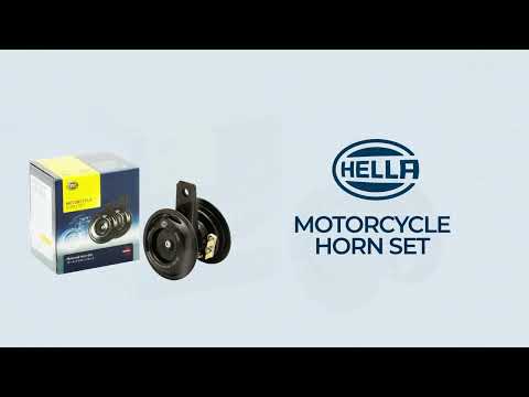 HELLA Electric Horn Motorcycle Set