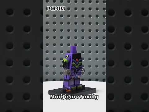 LEGO NEON GENESIS EVANGELION UNIT01 02 03 MINIFIGURES #shorts #lego #review #新世纪福音战士 #エヴァンゲリオン