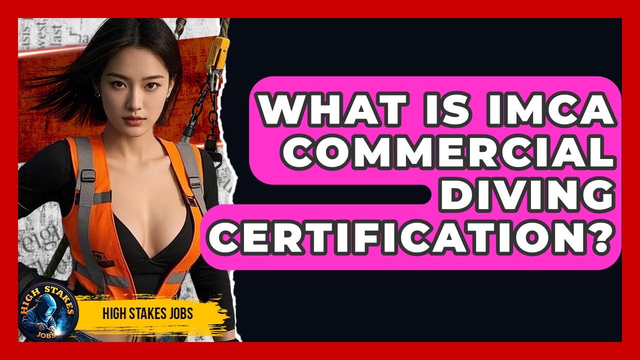 What Is IMCA Commercial Diving Certification? - High Stakes Jobs