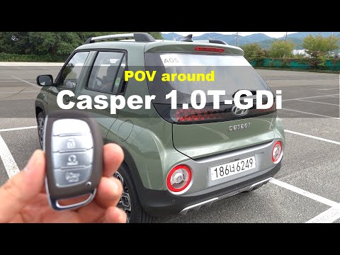 2021 Hyundai CASPER 1.0 T-GDi POV exterior and interior