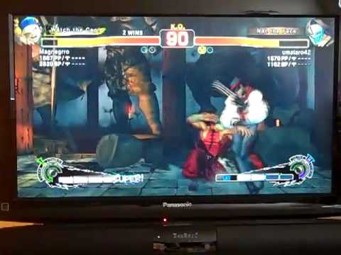 SSF4 AE - umataro42 vs Magnegrro 011 (Vega vs Yun)