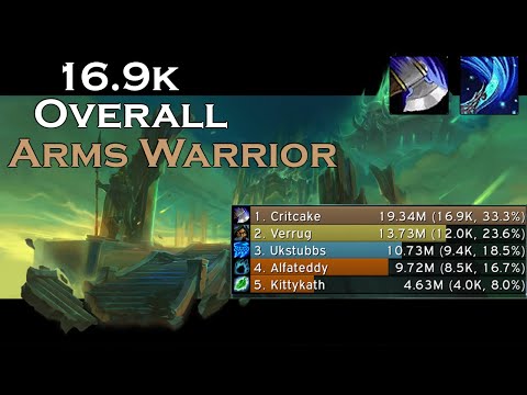 NW+19  | 16.9K Overall DPS | Arms Warrior (NF)