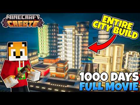 1000 days in Minecraft Create Mod [FULL MOVIE] - Episodes 25 - 32