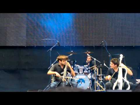 2Cellos - Thunderstruck, Tallinn Star Weekend 27.06.2014