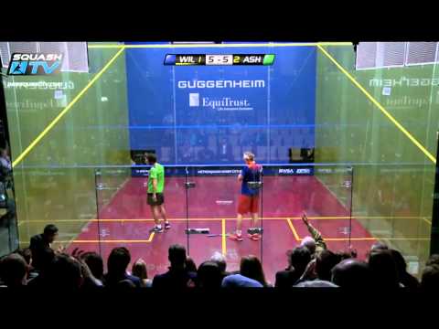 Squash Megarally - James Willstrop v Ramy Ashour