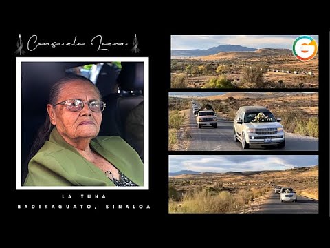 Así despidieron a Consuelo Loera madre de El Chapo  #Sinaloa