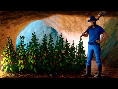 I Built a Farm In A SECRET Cave Base - DayZ