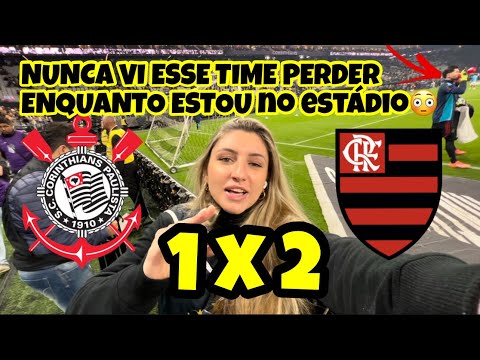 DIRETAMENTE DO CAMPO EU GRAVEI A VIRADAAAA- CORINTHIANS 1 x 2 FLAMENGO