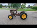 Rare Western Auto Parts Wizard Garden Tractor Bolens Ride A Matic 1 0