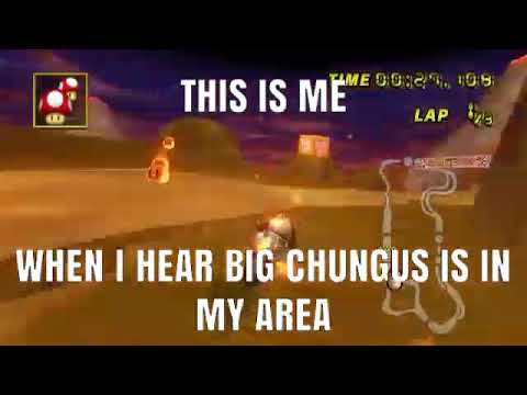 This is Me When I Hear Big Chungus is In My Area