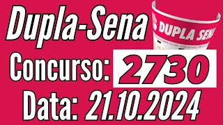 Dupla Sena de hoje, Resultado Dupla Sena, Dupla Sena de hoje 21/10,