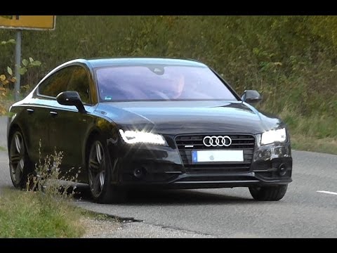 Audi A7 3.0 TDI Acceleration 0-220 Kmh |AccStripes|