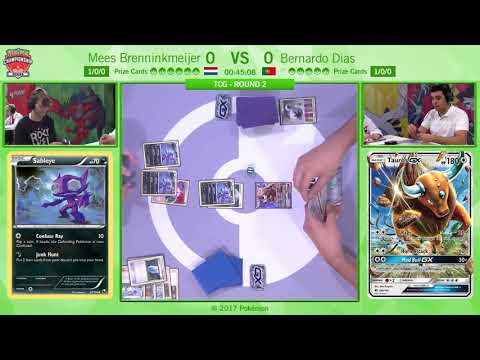 TCG Bernardo Dias Vs Mees Brenninkmeijer R2 Pokemon Bilbao Special Championship (EXPANDED) 2017