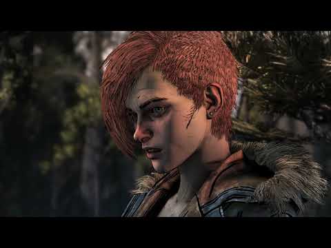 The Walking Dead Season 4 Episode 3 - Clem Says "Fuck you" to Minnie + Clem being Rude - Choice
