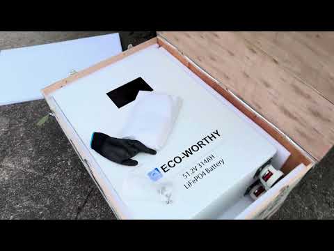 Unboxing ECO-WORTHY 48V 314Ah LiFePO4 Battery | 16.1kWh Solar Home Backup Power