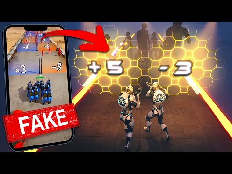I Turned Fake Mobile Game Ad into a Real Game - YouTube