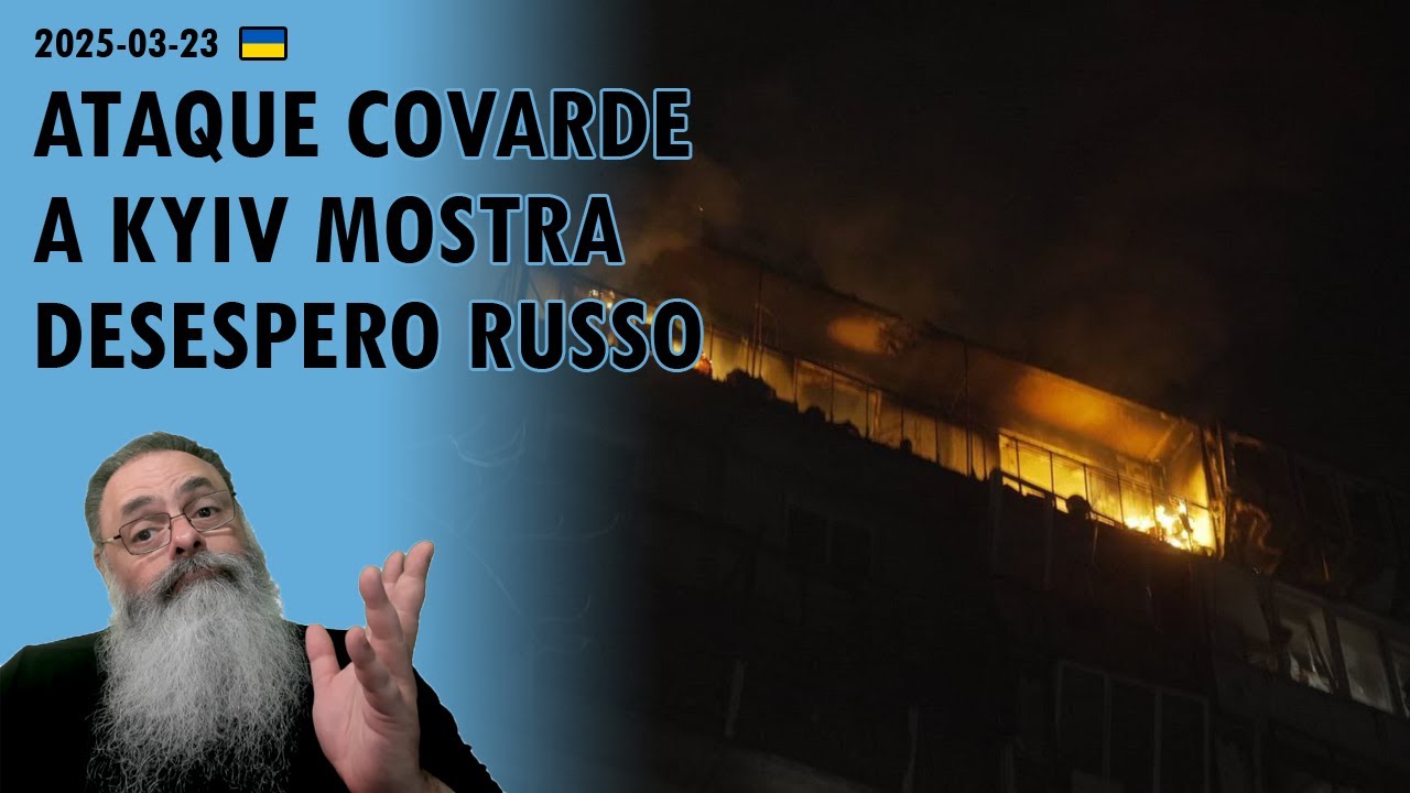 #Ukraine 2025-03-23: AFTER ODESA AND ZAPORIZHIA, KYIV IS TARGET OF COWARDLY RUSSIAN ATTACKS TODAY...