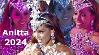 🇧🇷 @Anitta 4K,  Eu vim de lá pequenininho, Desfile das Campeãs, 40 anos Sapucaí, #anitta #carnaval