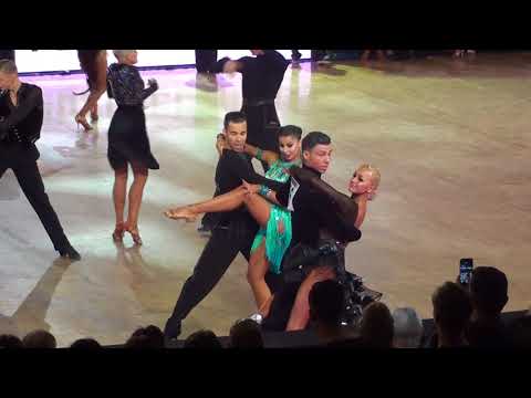 Pavel Shchetinin - Anastasia Zueva, RUS Cha-Cha R3 WDSF Grand Slam Latin ROC - 2017