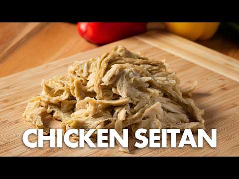 Seitan Recipe for Beginners - How To Make TikTok Seitan Vegan Chicken!