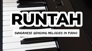 Download lagu Runtah - Doel Sumbang (Full Piano Cover w/ Translation Lyrics) | Piano Sheet mp3