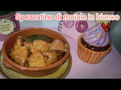 Spezzatino di maiale in bianco 🍲